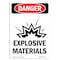 Signmission Safety Sign, OSHA Danger, 5" Height, Portrait, D-35-V-2007 OS-DS-D-35-V-2007 - alternate 1
